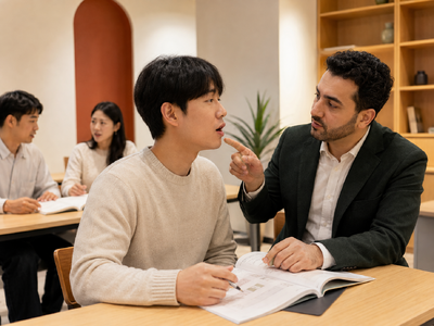 아랍어 알파벳 학습 현장 사진 2
